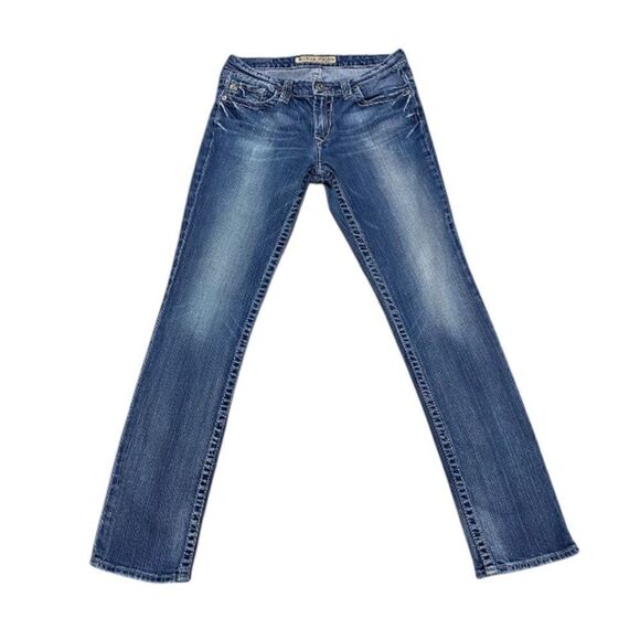 Big Star 27x32 Maddie Mid Rise Skinny Stretch Denim Jeans - Picture 1 of 11